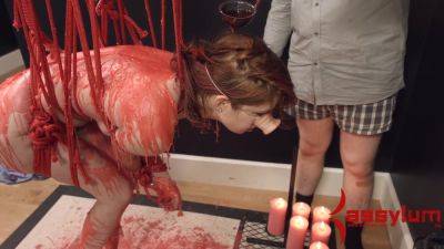 Bound Suspended Waxed Anal Fuck Sub - videohdzog.com