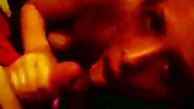 Blowjob and titjob at night from GF - hellporno.com