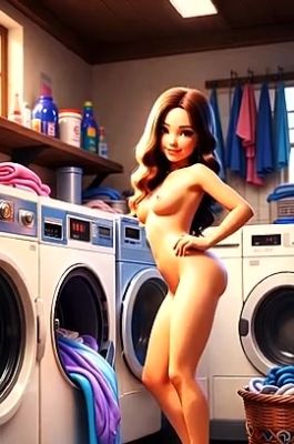 Ai generated laundry room sex - bigpornai.com
