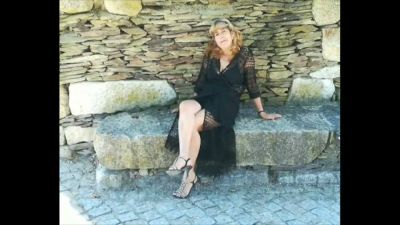 Blonde submissive bound and gagged in a red dungeon by her dominant Portuguese captor - yesvids.com - Portugal
