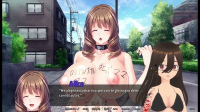Voluptuous anime woman entranced in hypnotic Hentai fantasy with glasses-wearing companion - yesvids.com