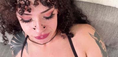 Big titty Goth slut wants to fuck raw until she cums hard - inxxx.com