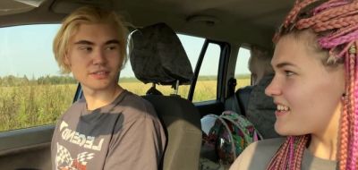 Cheated with a hottie. Fellow traveler fucked the driver and demanded more, sucking his big cock - inxxx.com - Russia