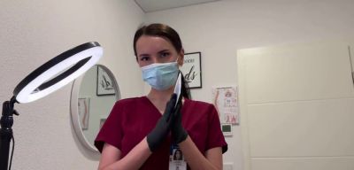 Laser on Balls, Dick in Her Throat - inxxx.com